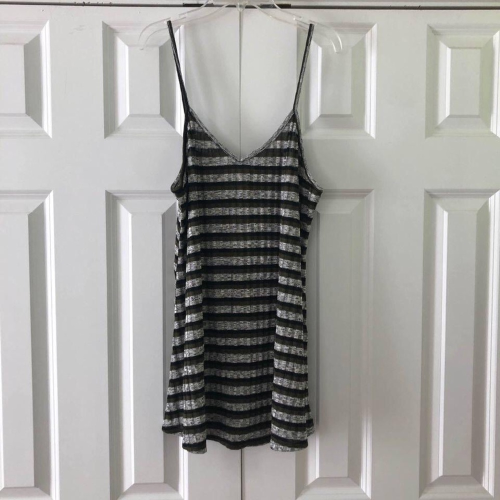 ⭐️ Knit Striped Swing Dress